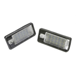 LED kenteken verlichting Audi A3, S3, A4, S4, RS4, A6, S6, RS6, A8, S8, Q7 LED kenteken verlichting Audi A3, S3, A4, S4, RS4, A6, S6, RS6, A8, S8, Q7